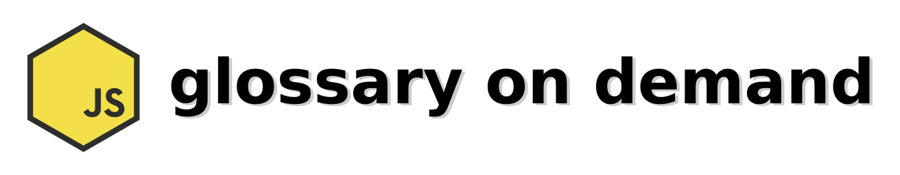 new JavaScript book JS glossary on demand