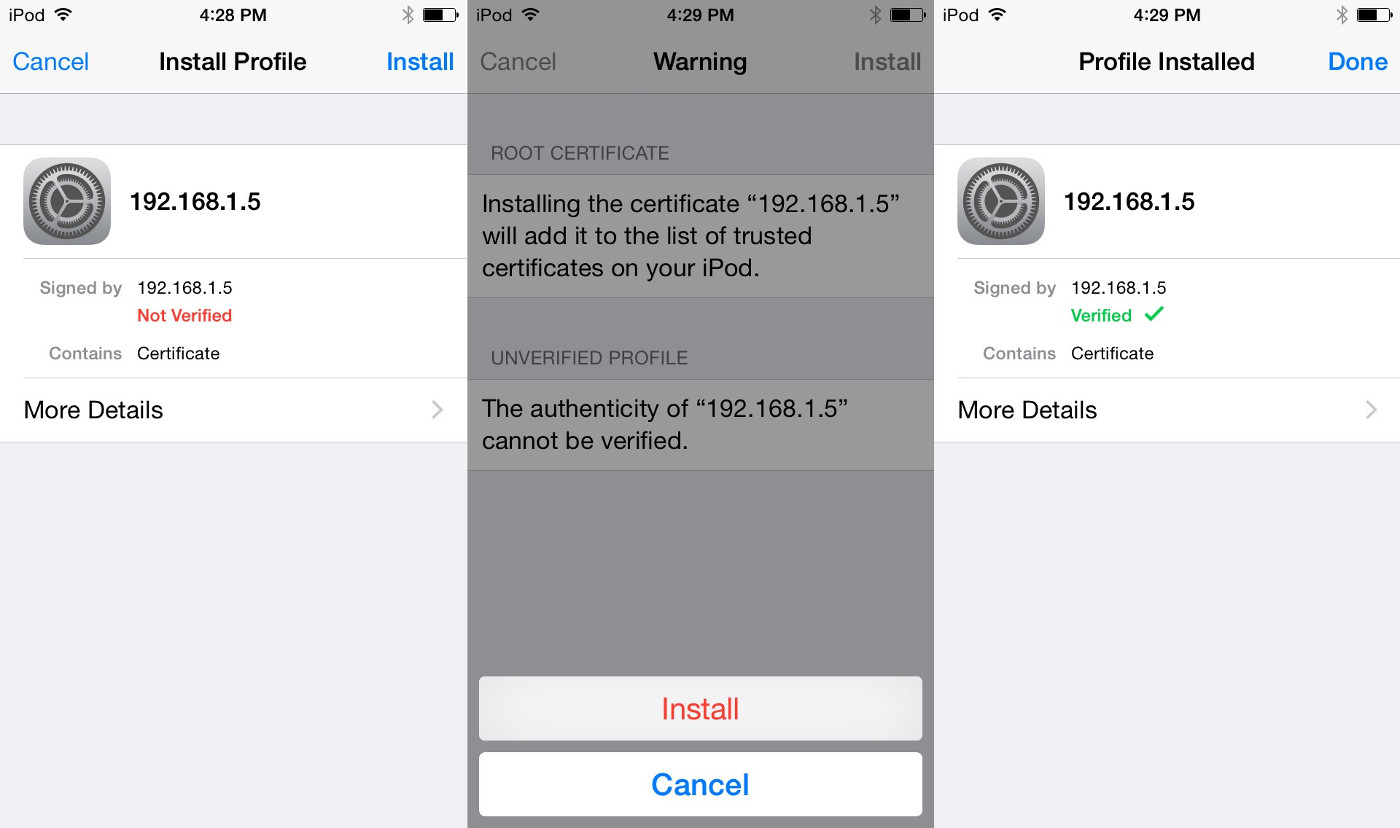 download certificate