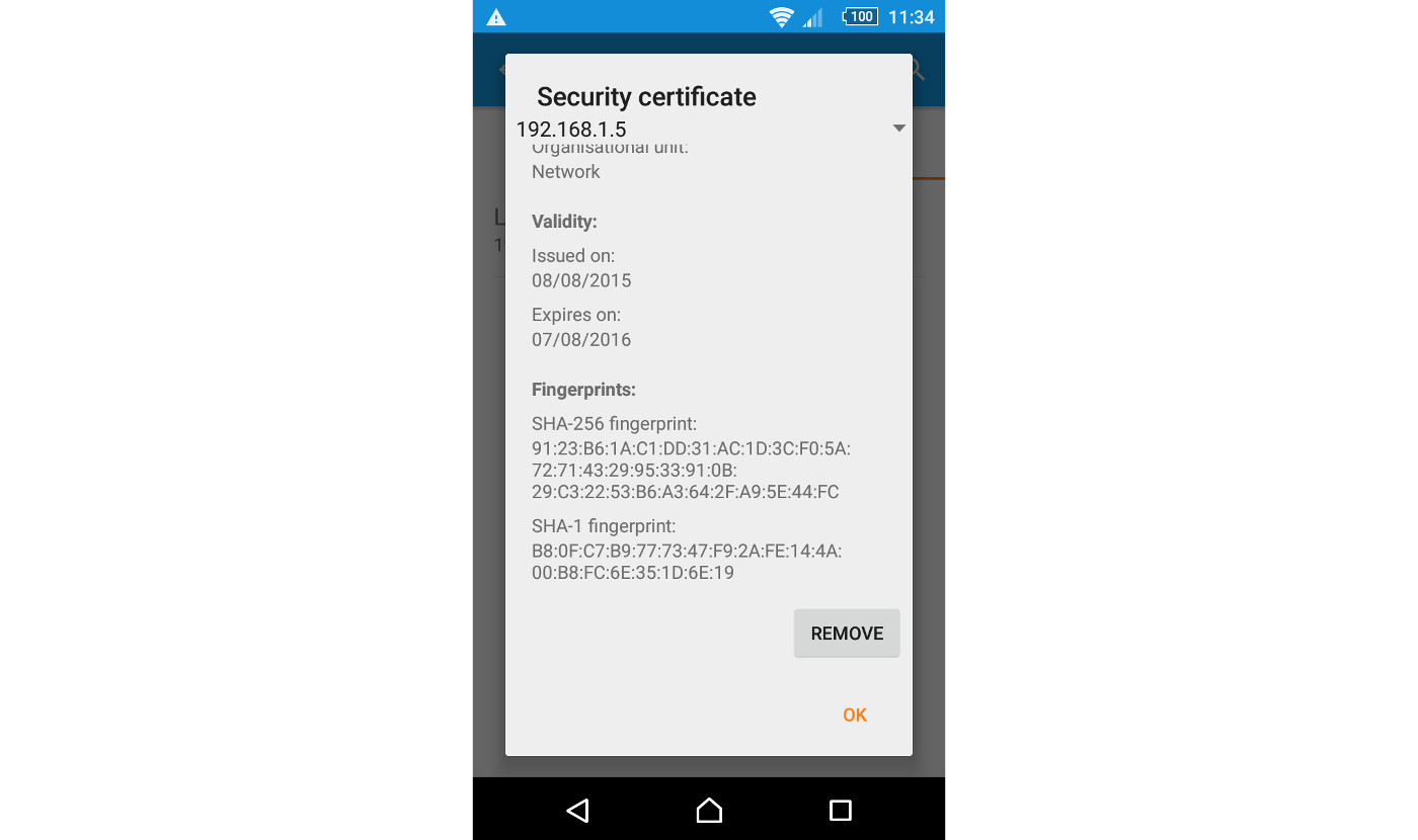 download certificate